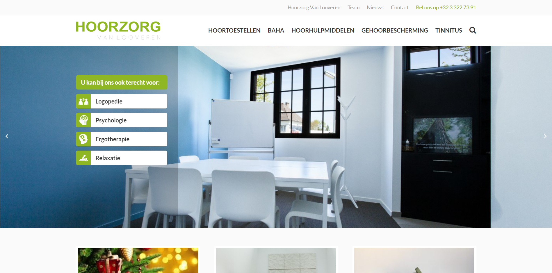 voorbeeld website van morpheus webdesign